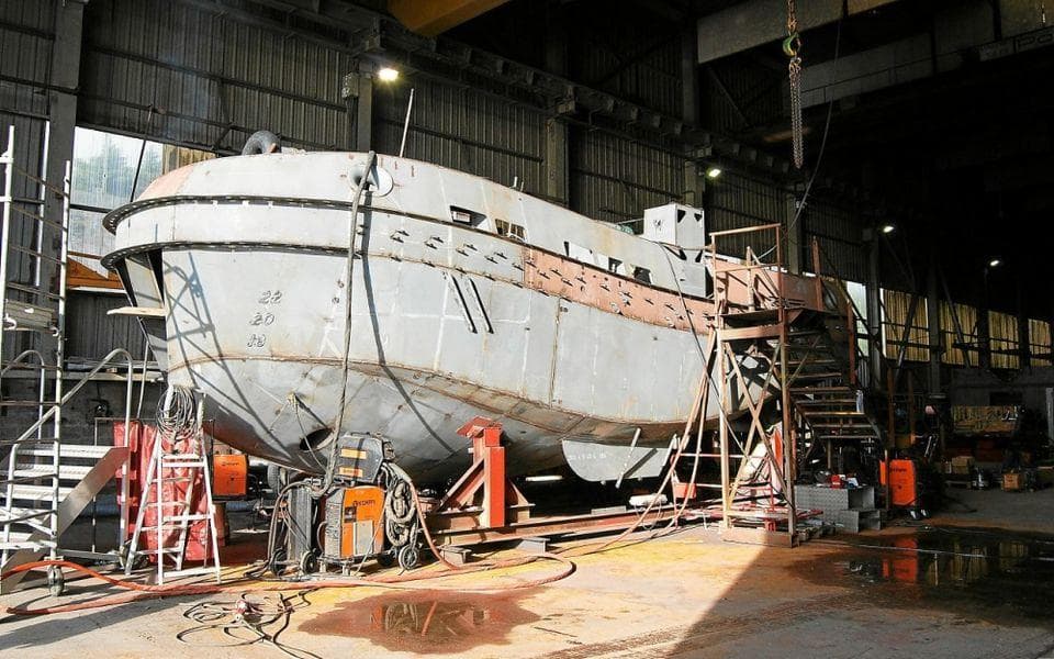 Aluminium Hull Boats & Tug Construction — Karachi Shipyard & Engineering Works engineering project by FAST Engineering & Services — photo 2