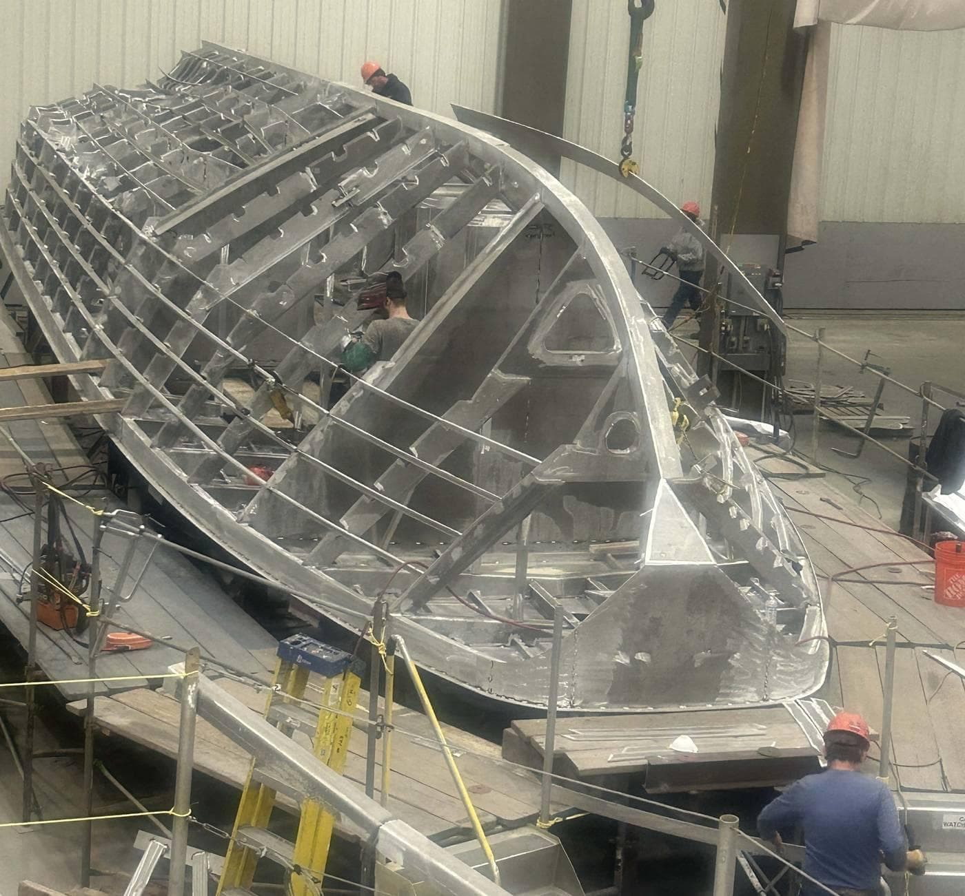 Aluminium Hull Boats & Tug Construction — Karachi Shipyard & Engineering Works engineering project by FAST Engineering & Services — photo 3