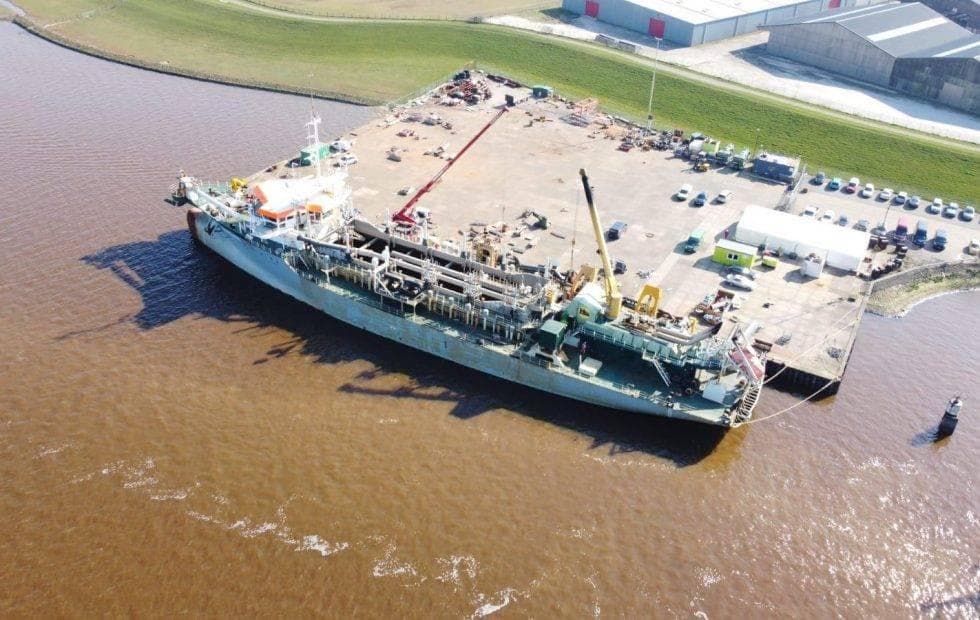 Dredger Barge — Deck Strengthening — Sea Eater Pvt. Ltd. engineering project by FAST Engineering & Services — photo 4