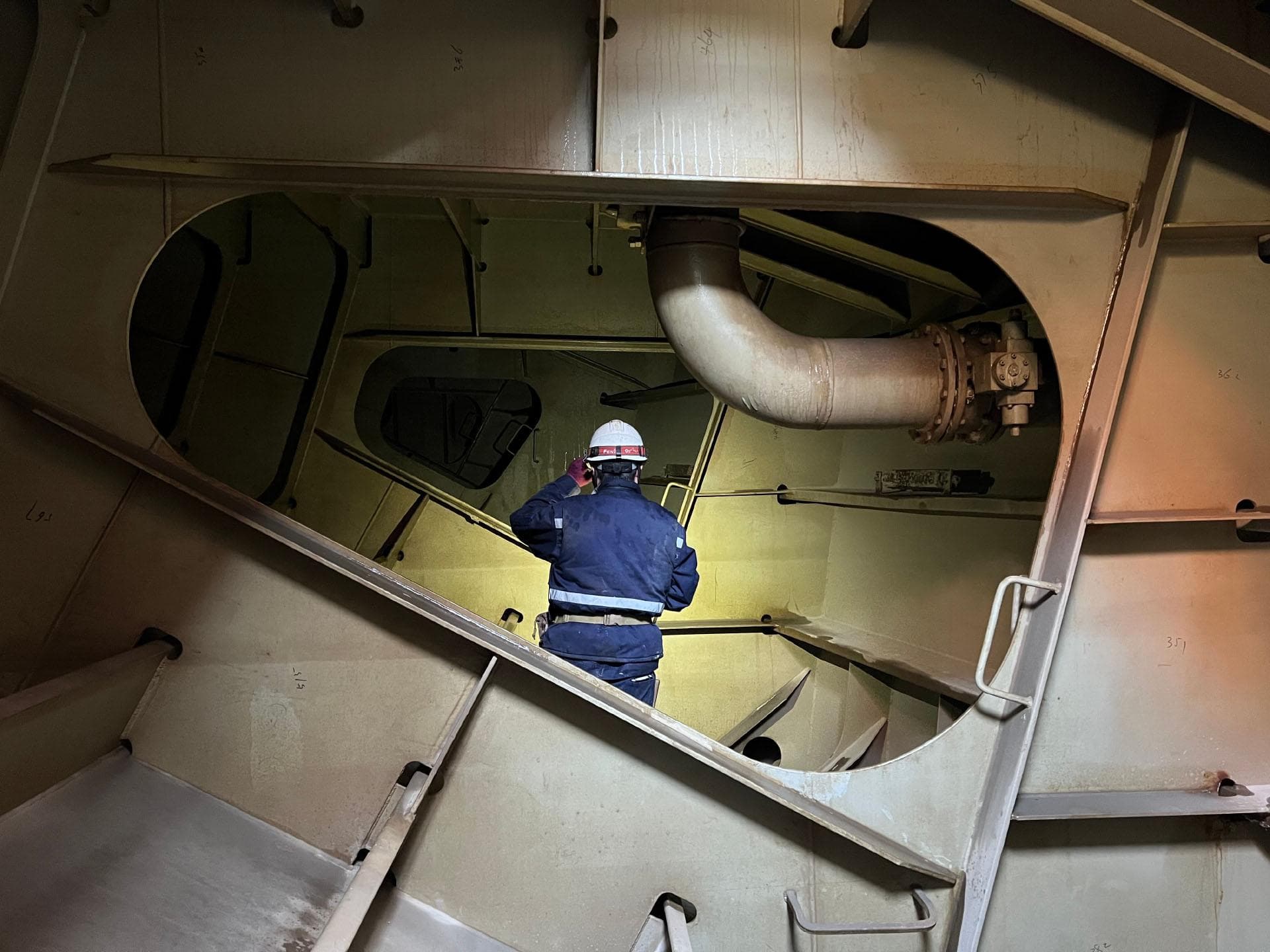 PNS/M Hurmat — Tank & Hull Works — Pakistan Navy engineering project by FAST Engineering & Services — photo 1