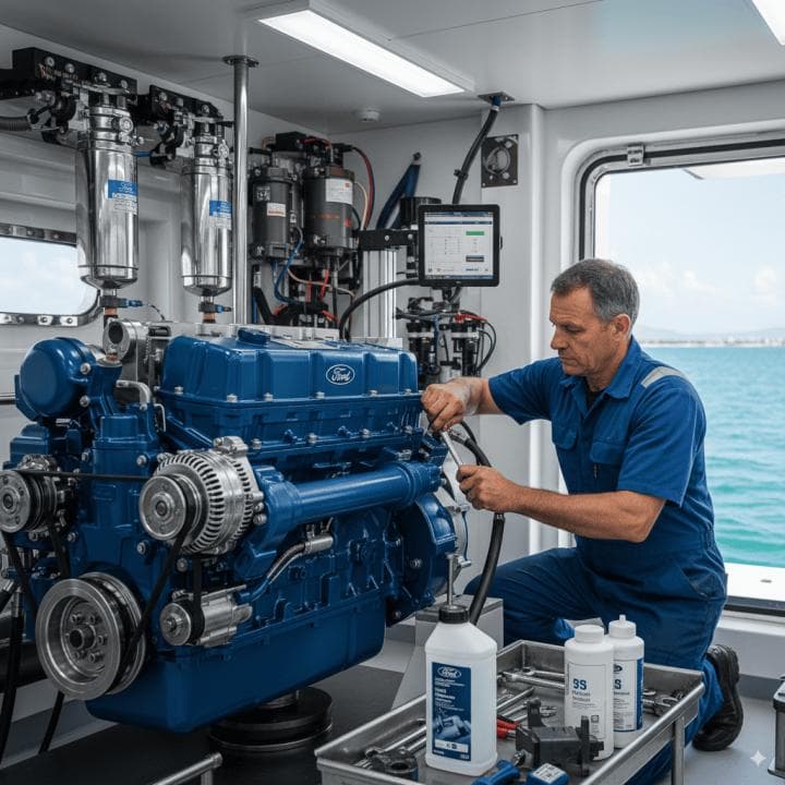 PN Tug GOGA — Main Engine Repairs — Pakistan Navy engineering project by FAST Engineering & Services — photo 3