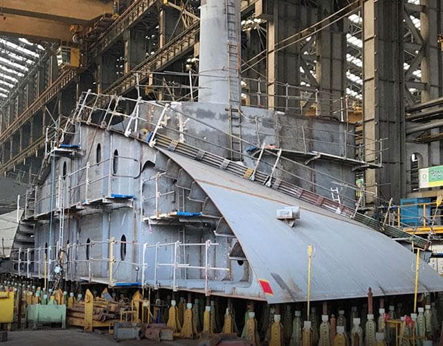 Unpowered Target Ship — Fabrication — Pakistan Navy engineering project by FAST Engineering & Services — photo 3